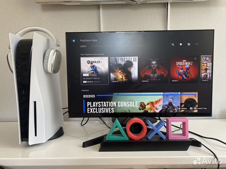 Sony playstation 5 + smart monitor samsung M5