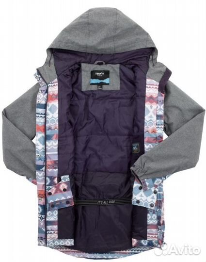 Куртка зимняя спортивная для сноуборда размер М