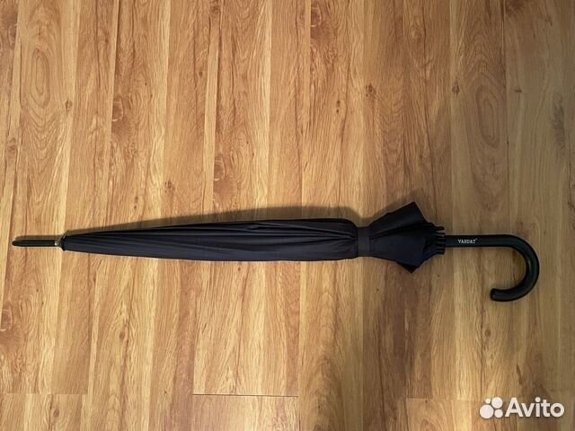 Зонт черный большой мужской