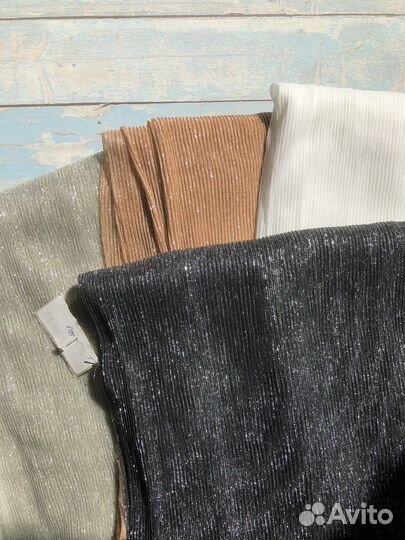 Отрез ткани плиссе