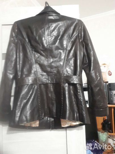 Куртка кожаная женская 44 46 натуральная