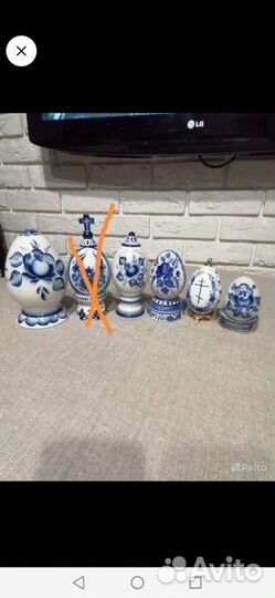 Декоративные пасхальные яйца