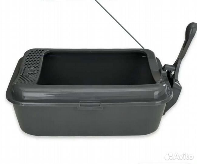 Лоток для кошек с совком