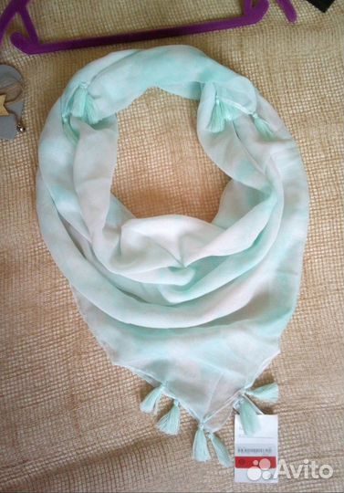 Платок палантин парео женский разные новые Европа