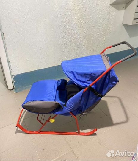 Коляска санки