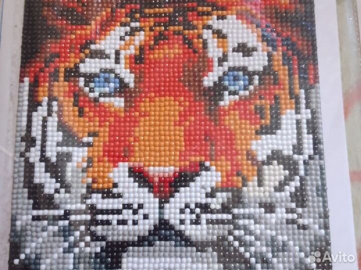 Картина в технике алмазная мозаика