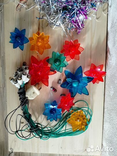 Новогодняя гирлянда СССР