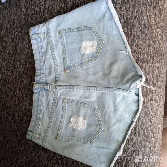 Шорты летние женские джинсовые