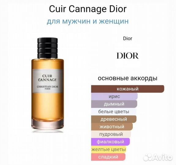 Бутиковая линейка Dior cuir cannage