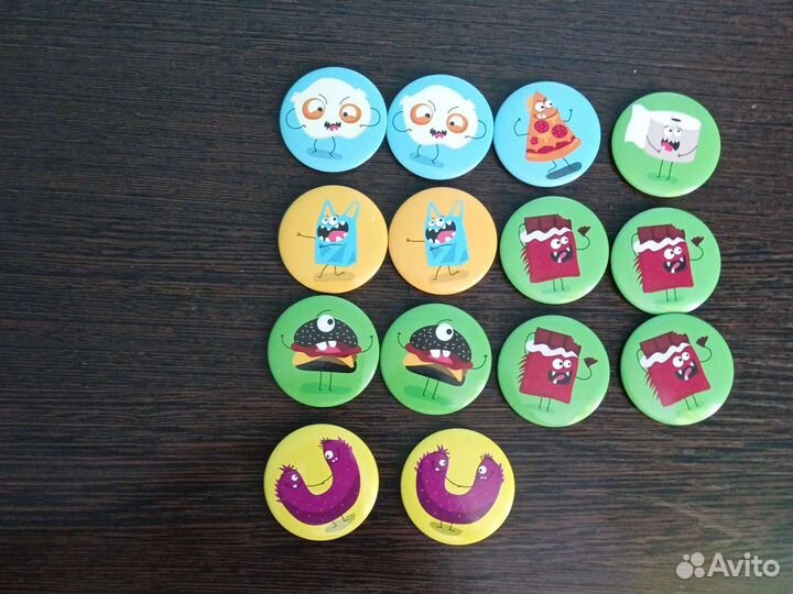 Значки из магазина 