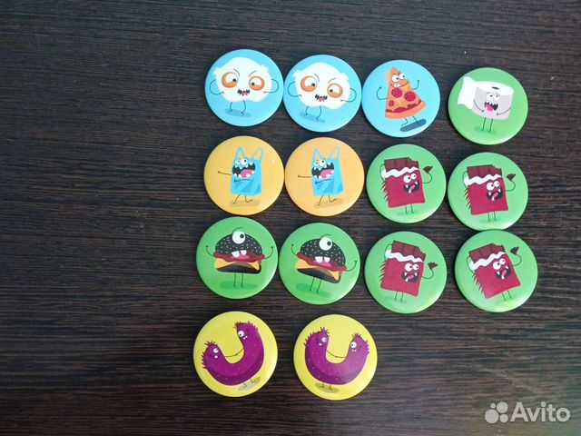Значки из магазина 