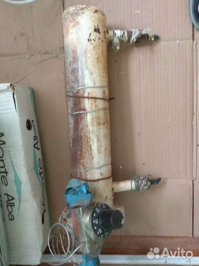 Водонагреватель, тен, термостат, рубильник