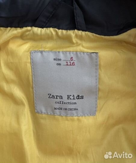 Куртка детская zara kids