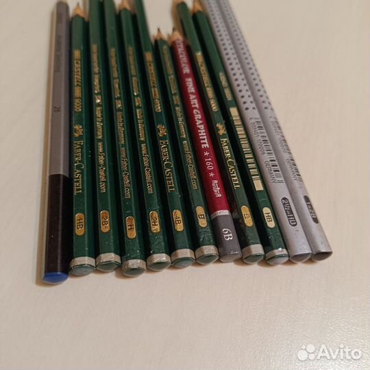 Карандаши чернографитовые Faber-Castell набор