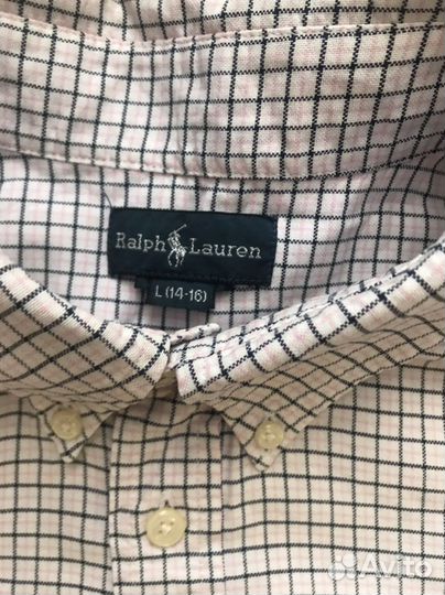 Ralph lauren рубашки на 14-15 лет
