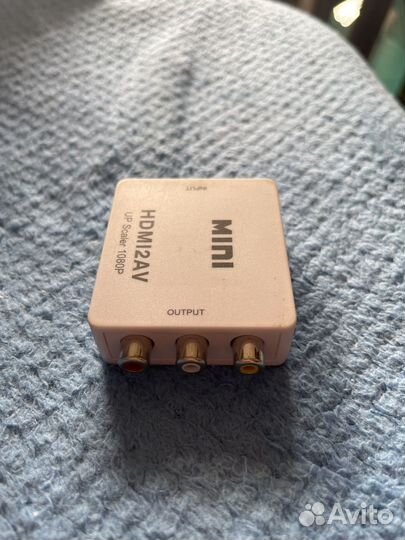 Переходник hdmi на тюльпаны