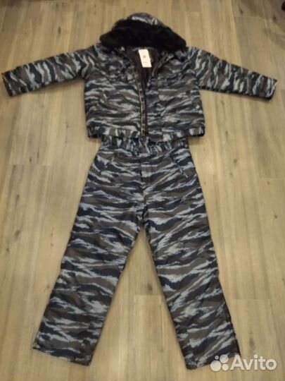 Костюм мужской камуфляж зимний