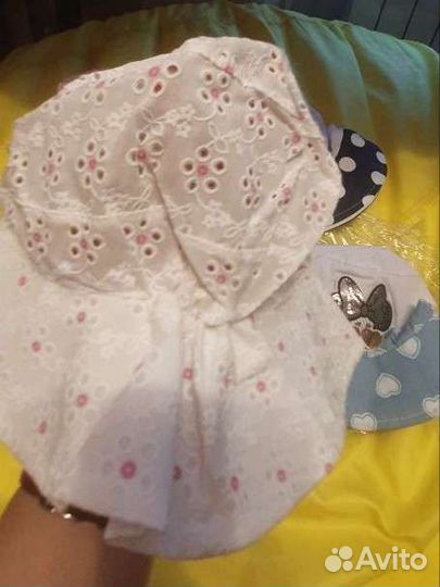 Панама для девочки на 2 года 3 года