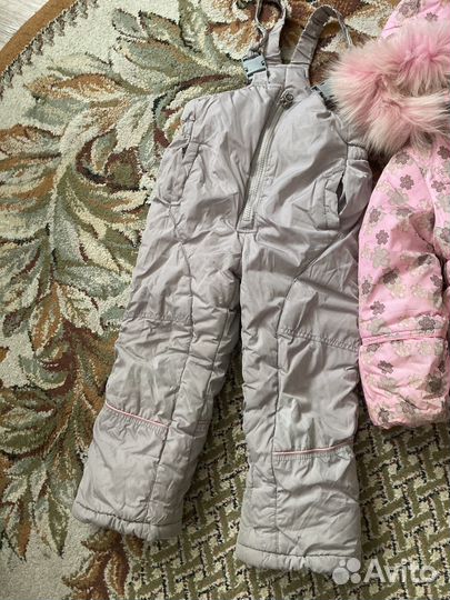 Зимний костюм на девочку 98 104