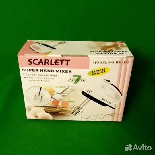 Миксер ручной новый