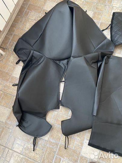 Чехлы на заднюю спинку сиденья Ниссан almera