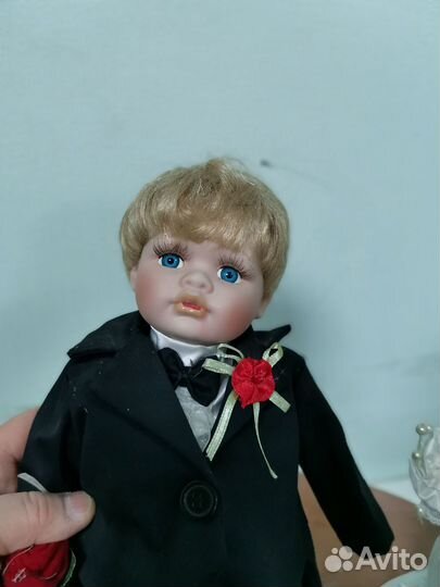 Фарфоровая пара свадебная