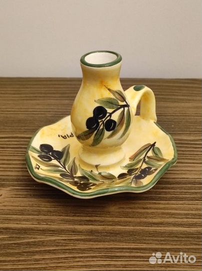 Подсвечник керамика