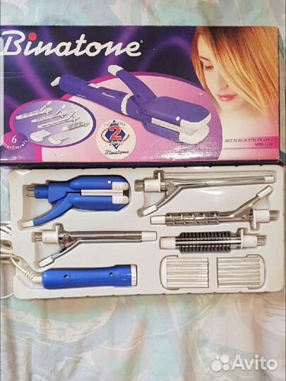 Щипцы,Плойка(набор с насадками)