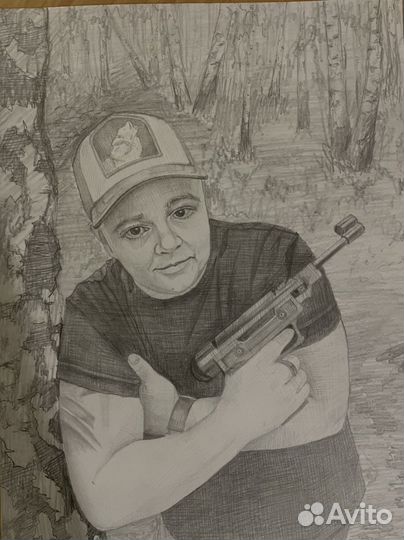 Рисую на заказ портреты, постеры