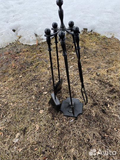 Кованые набор для камина