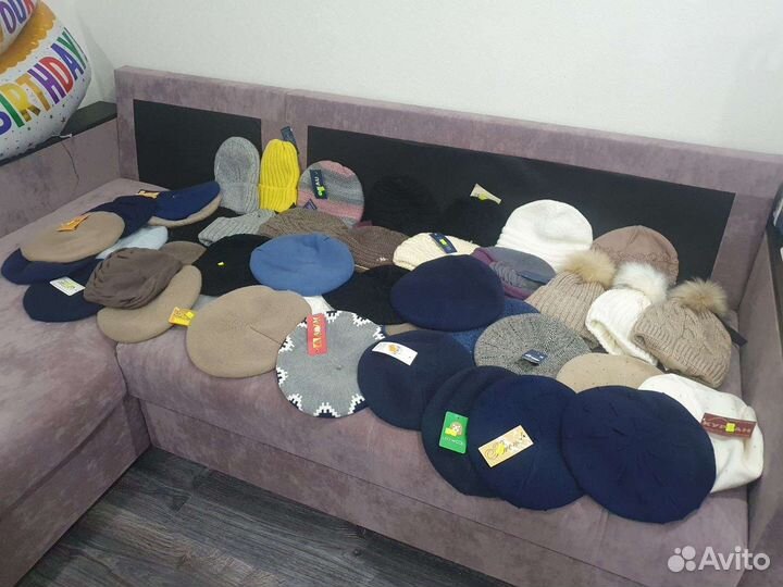 Шапки, береты, шарфы, палантины, варежки, перчатки