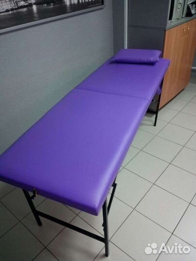 Кушетка для наращивания ресниц фиолетовая
