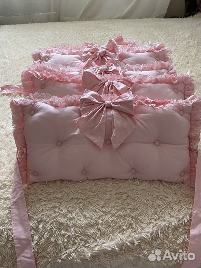 Бортики в детскую кроватку бу