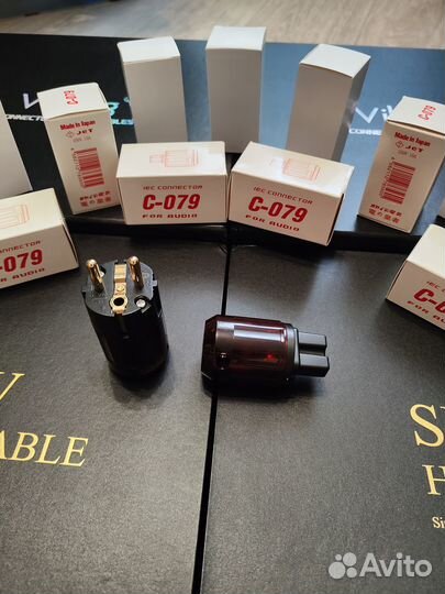 Сетевые разъемы для кабеля питания C-079 + P-079E