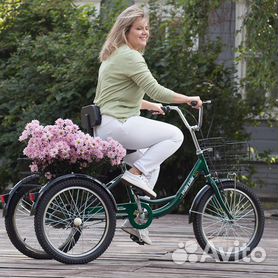 Трехколесный велосипед для взрослых - купить 3 х колесный грузовой