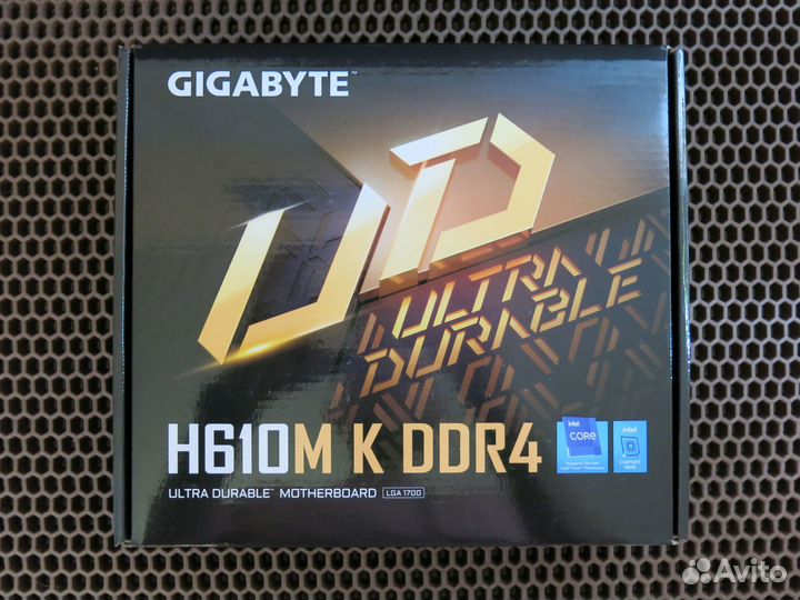 Gigabyte H610M K DDR4 lga1700 новая