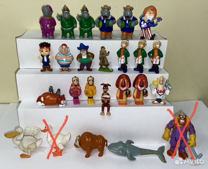 Ландрин и Киндер игрушки. Единички. Много