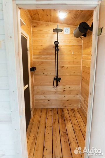 Баня 6х5 двухмодульная Скандинавия BY-9020