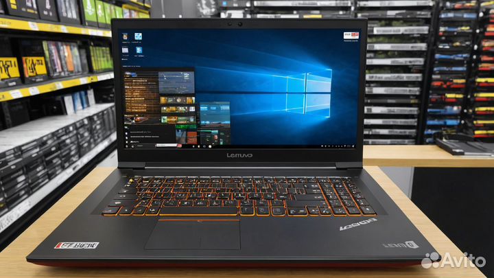 Мощный игровой ноутбук Lenovo / GTX 1060 / i7