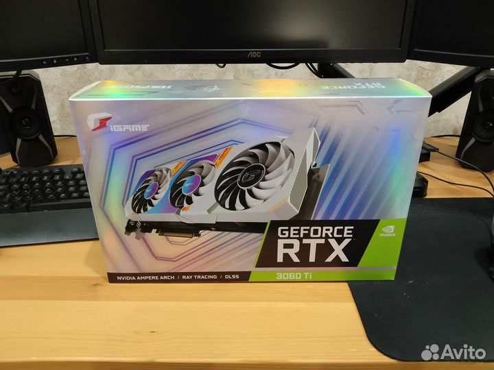Colorful Видеокарта GeForce RTX 3060 Ti Ultra 8 GB