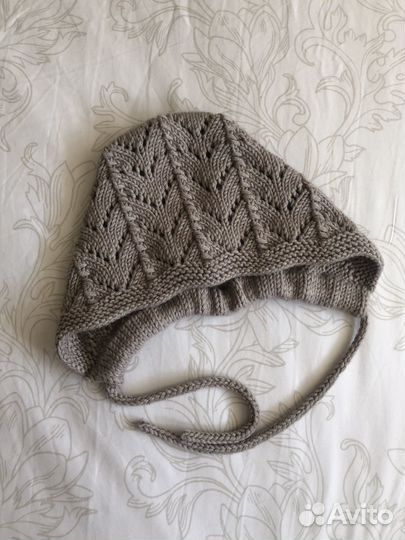 Чепчик вязаный