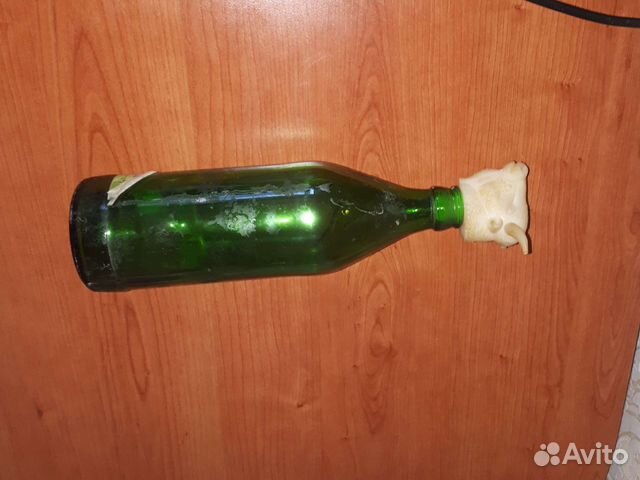 Пробка СССР и бутылка