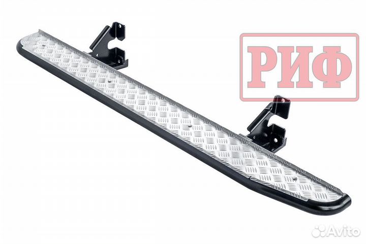 Пороги риф силовые Toyota Land Cruiser Prado 120