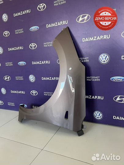 Крыло Hyundai Solaris (2017) левое / кофейный S4N