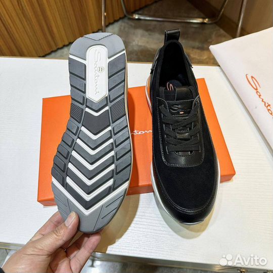 Кроссовки Santoni для модников