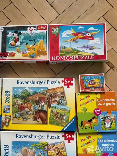 Пазлы разные ravensburger, treft, konigspuzzle