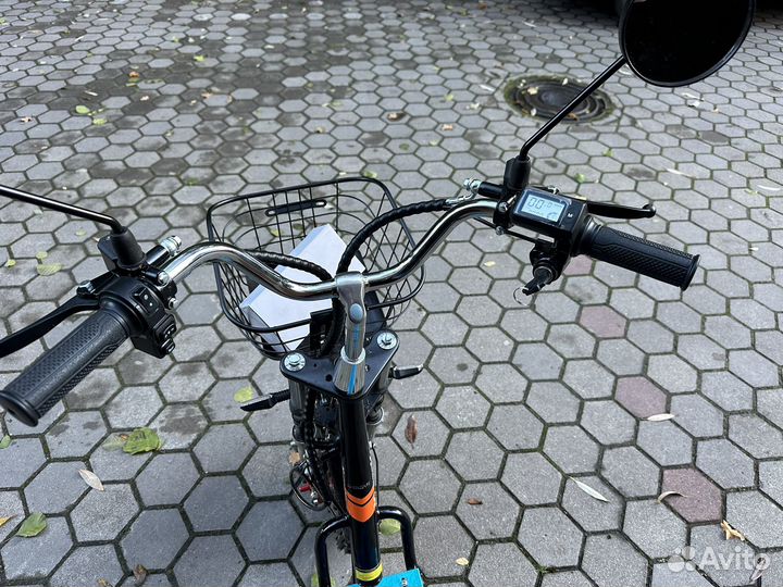 Электровелосипед колхозник монстр для курьеров