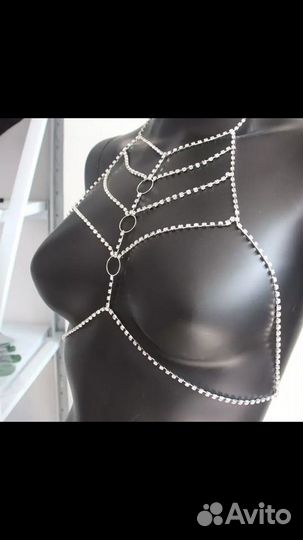 Портупея из страз