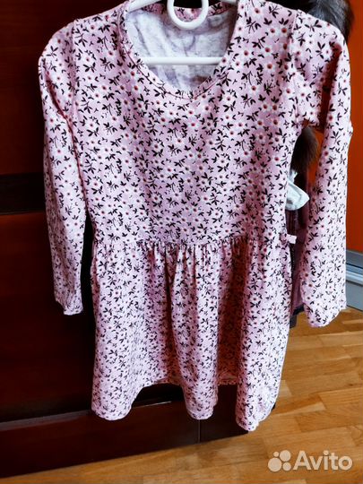 Зимние вещи пакетом для девочки 110