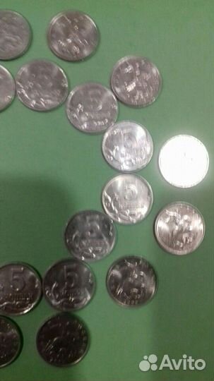 1 и 5 коп. ммд 1997-2014 гг и 5 коп. спб 1997-2009